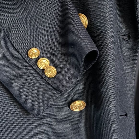 Liz Claiborne 90s Linen Blazer  - 10 - Picture 2 of 4